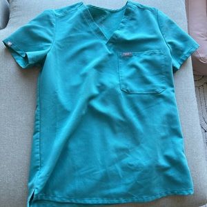 Figs Catarina Scrub Top- Cactus